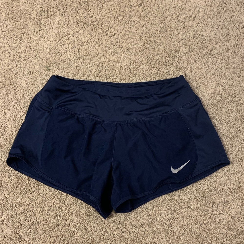 Navy 2.5” Nike shorts